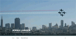 Desktop Screenshot of jennalanger.com